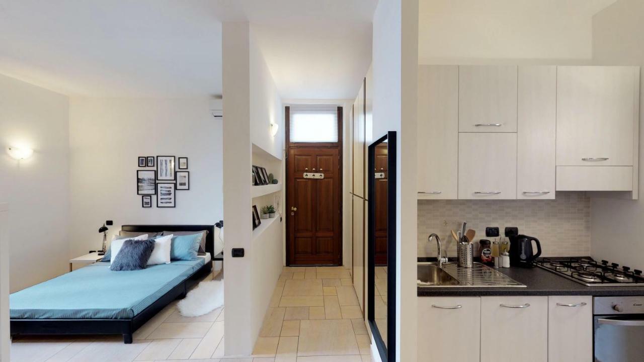 Apartment With Private Garden Near San Siro Stadium Milánó Kültér fotó