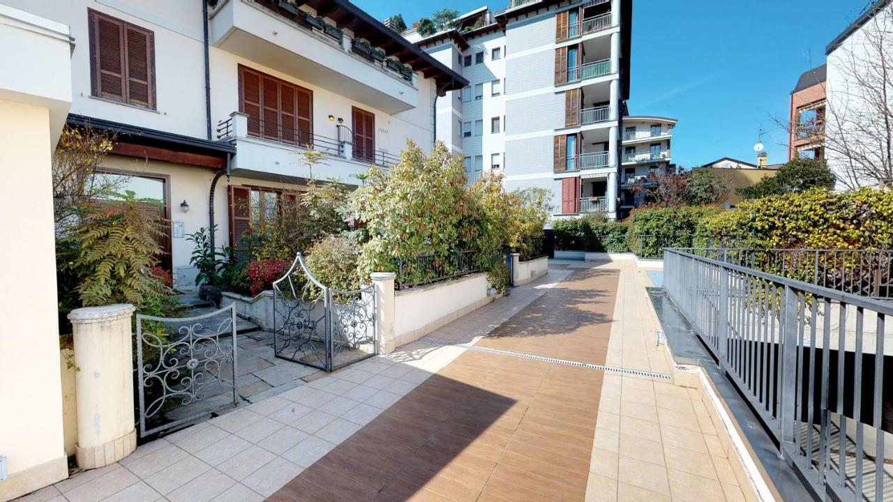 Apartment With Private Garden Near San Siro Stadium Milánó Kültér fotó